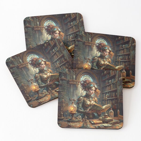 Item preview, Steampunk female student designed and sold by Made-by-Gus.