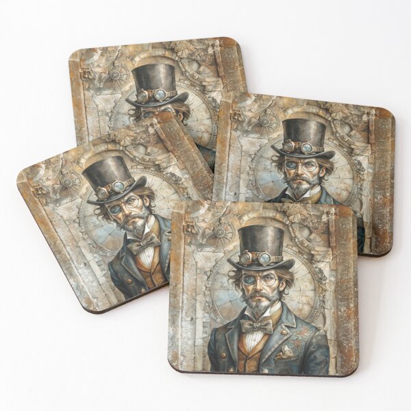 Item preview, Steampunk genealogist designed and sold by Made-by-Gus.
