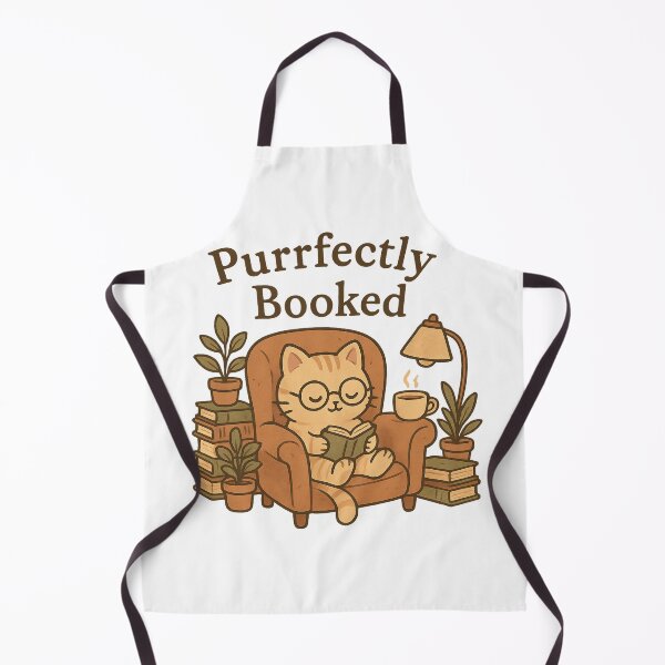 Item preview, Purrfectly Booked designed and sold by SGMark.