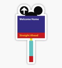 Willkommen zuhause Sticker