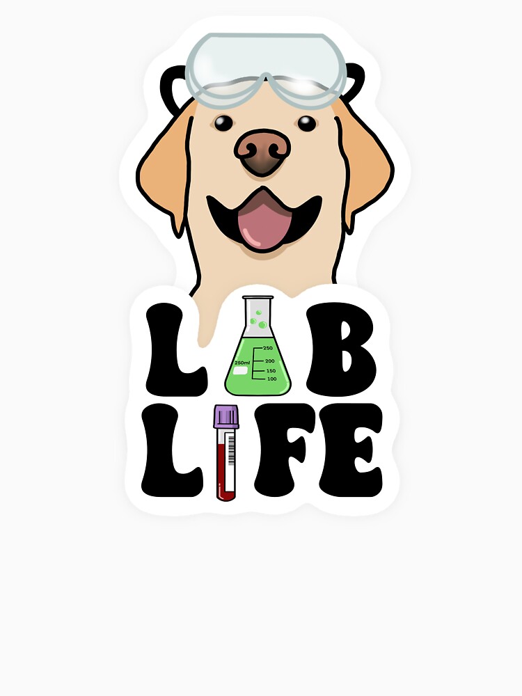 Thumbnail 7 of 7, Classic T-Shirt, Lab life designed and sold by ashysstickerart.
