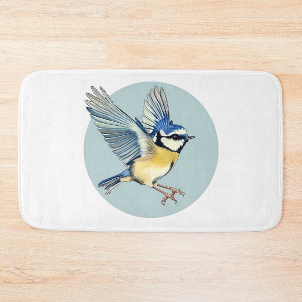 Item preview, Scandinavian blue bird designed and sold by xiao xuans.