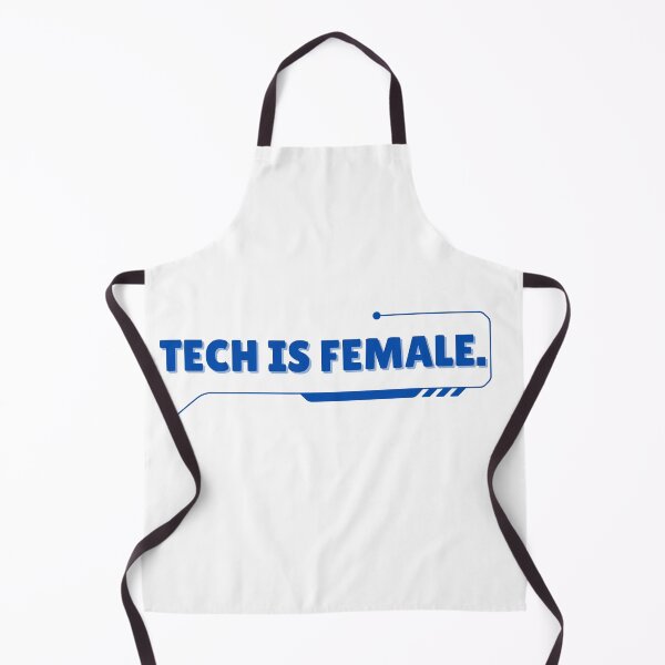Item preview, Tech is Female designed and sold by ChiWellness Shop.