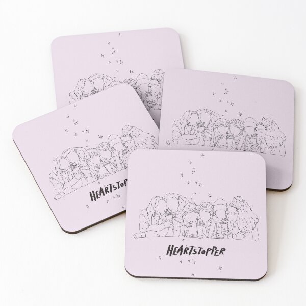 Item preview, Milkshake gang lineart | heartstopper designed and sold by Pinu92.