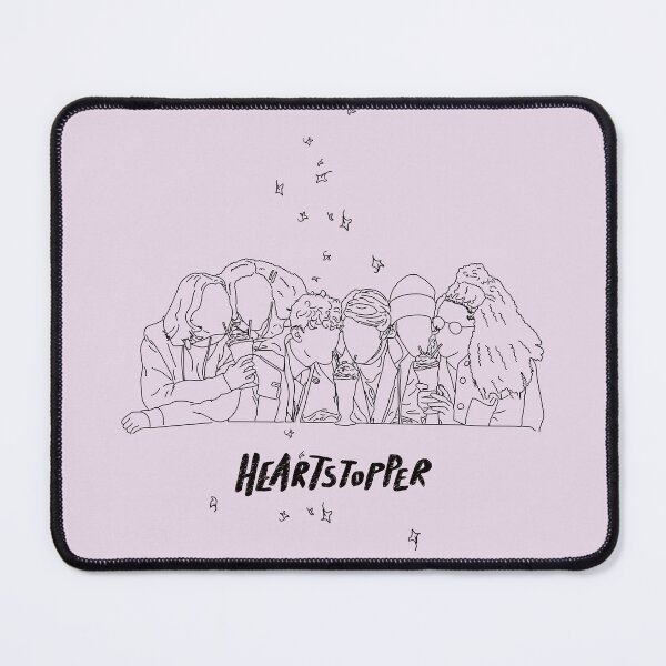 Item preview, Milkshake gang lineart | heartstopper designed and sold by Pinu92.