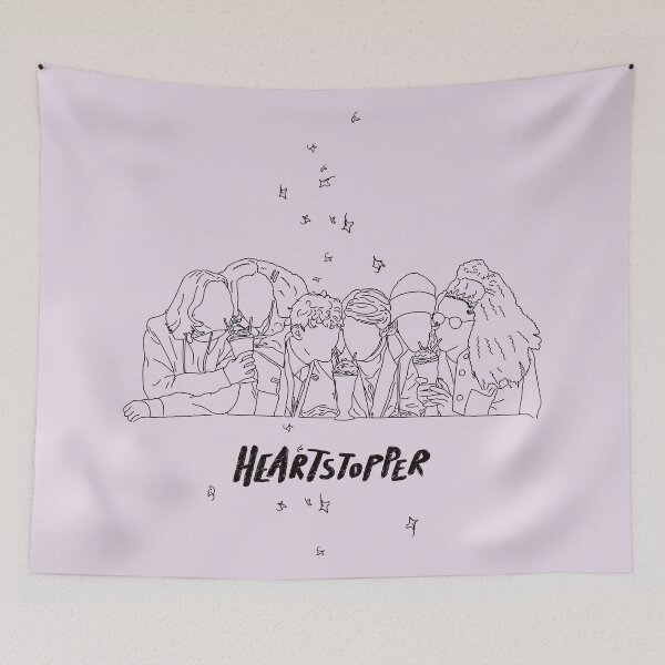 Item preview, Milkshake gang lineart | heartstopper designed and sold by Pinu92.