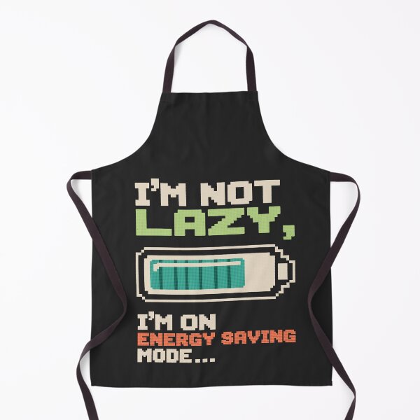 Item preview, I'm Not Lazy, I'm on Energy Saving Mode designed and sold by Buzzworthy Threads.