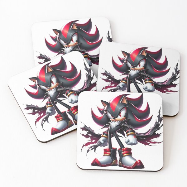 Artikelvorschau, Shadow Dark Flame Hero – Edgy Hedgehog Art entworfen und verkauft von Shadow's Realm.