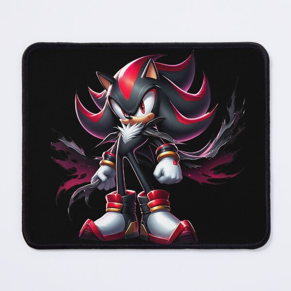 Artikelvorschau, Shadow Dark Flame Hero – Edgy Hedgehog Art entworfen und verkauft von Shadow's Realm.