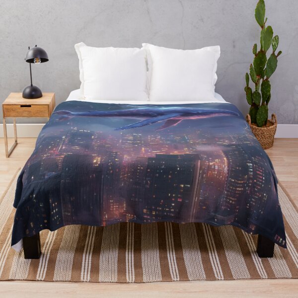 Item preview, Whale Floating Above City designed and sold by Rtymer.