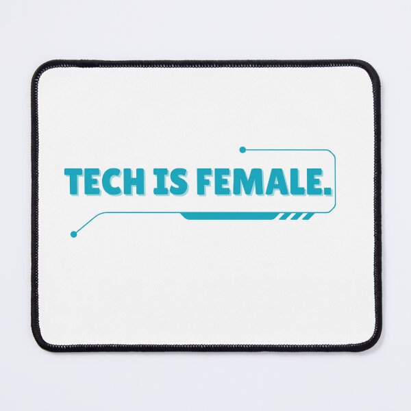 Item preview, Tech is Female designed and sold by ChiWellness Shop.