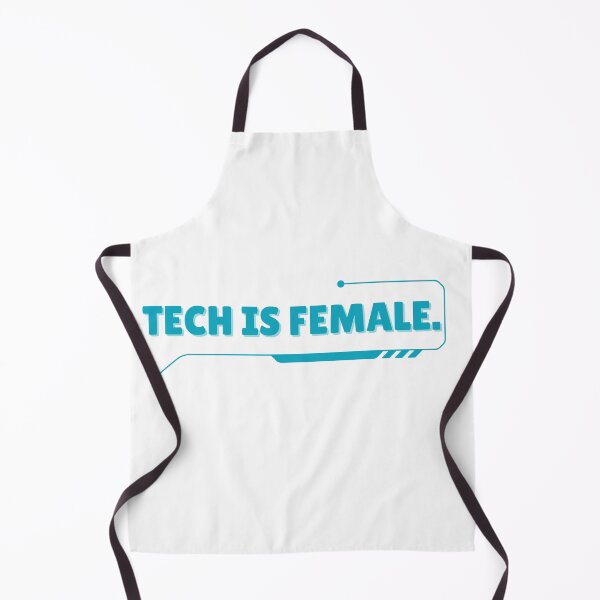 Item preview, Tech is Female designed and sold by ChiWellness Shop.