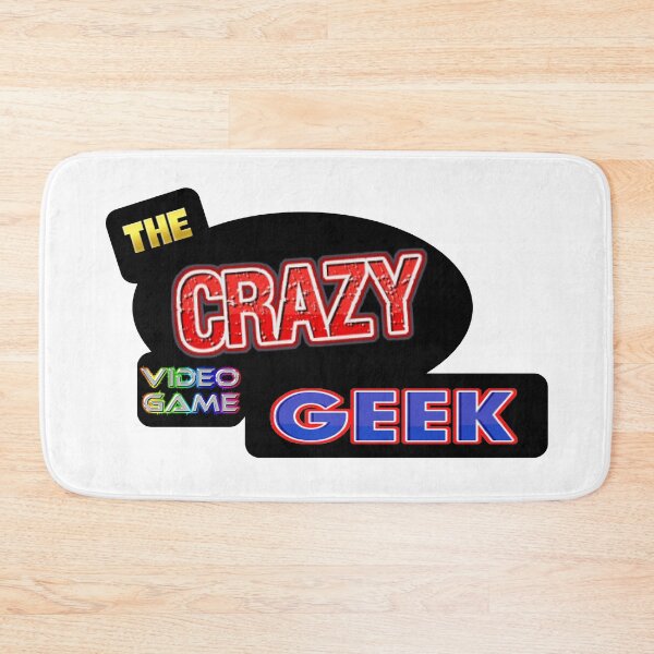 Item preview, Crazy Video Game Geek Official Logo designed and sold by CVGG-Merch.