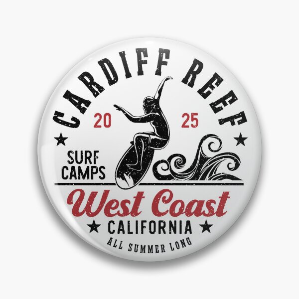 Item preview, Surfing Cardiff Reef Surf Camp San Diego County California designed and sold by eclecTEEq.