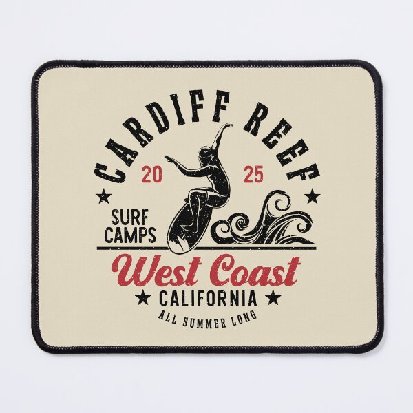 Item preview, Surfing Cardiff Reef Surf Camp San Diego County California designed and sold by eclecTEEq.