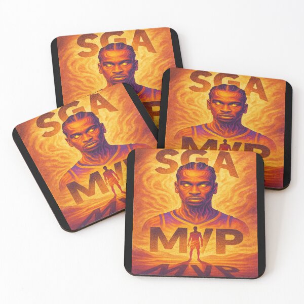 Item preview, SGA MVP – Heat of Greatness designed and sold by POD DYNASTY | Original Print On Demand T-Shirt Graphics.