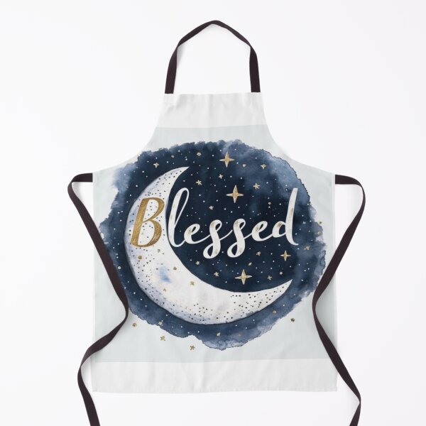 Item preview, beautiful handmade drawing of celestial moonlight serenity designed and sold by NivyasArtistry.