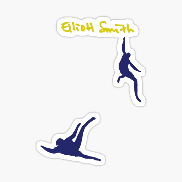 Item preview, Elliot Smith sticker designed and sold by m8nshoes.