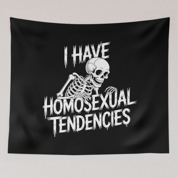 Item preview, I Have Homosexual Tendencies Meme designed and sold by Redgiant87x.