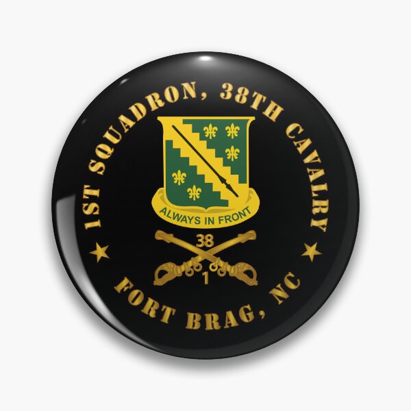 Item preview, Army - 1st Squadron, 38th Cavalry - Fort Bragg, NC w DUI - Cav Branch  wo Bck X 300 designed and sold by Military Insignia Products.