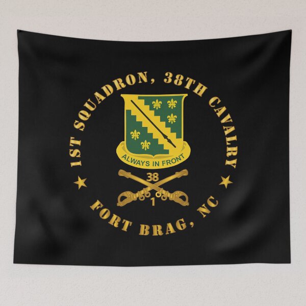 Item preview, Army - 1st Squadron, 38th Cavalry - Fort Bragg, NC w DUI - Cav Branch  wo Bck X 300 designed and sold by Military Insignia Products.