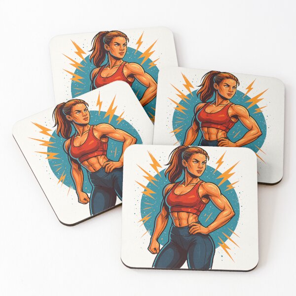 Item preview, Strong Is Sexy – Fit Girl Series designed and sold by Treyyu.