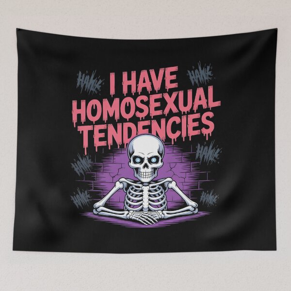 Item preview, I Have Homosexual Tendencies Meme designed and sold by Redgiant87x.