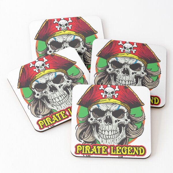 Item preview, Treasure Hunter Skull 2 – Pirate Graphic Tee with Crossed Swords designed and sold by rachata444.