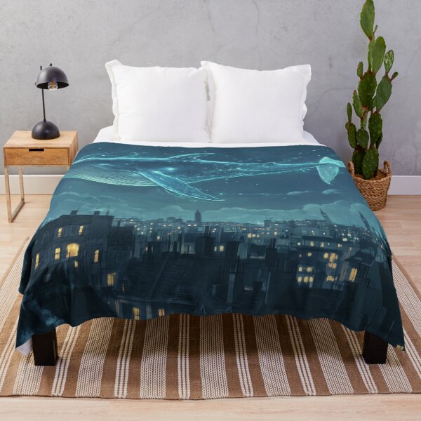 Item preview, Whale Floating Above City designed and sold by Rtymer.