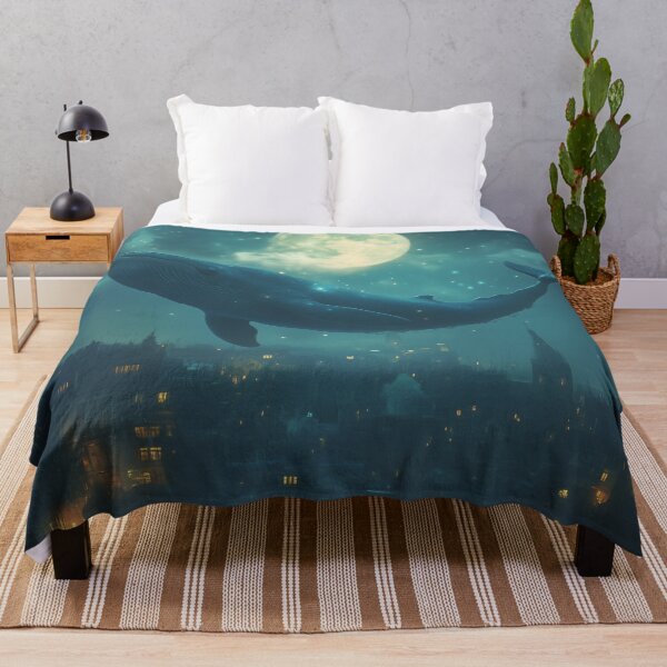 Item preview, Whale Floating Above City designed and sold by Rtymer.