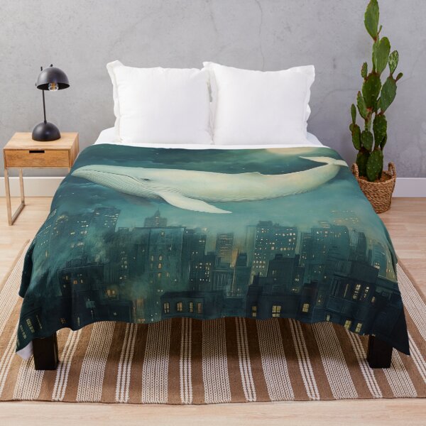 Item preview, Whale Floating Above City designed and sold by Rtymer.