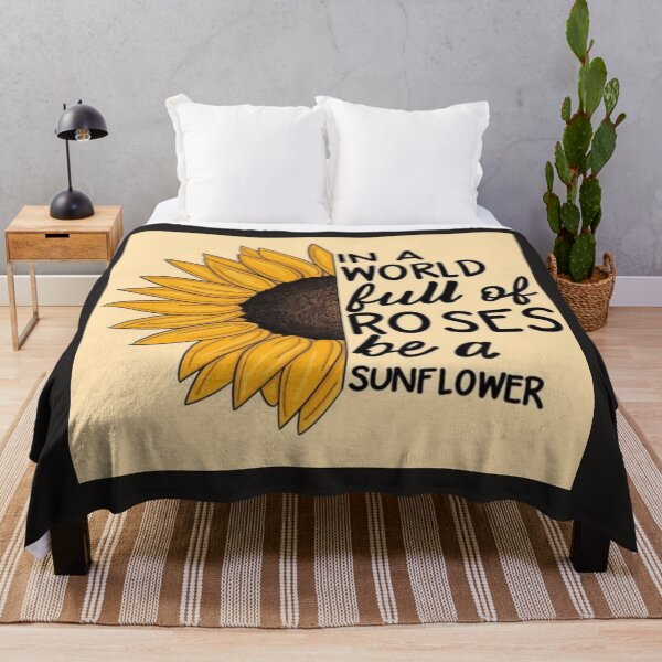 Item preview, beautiful inspirational sunflower quote design designed and sold by NivyasArtistry.