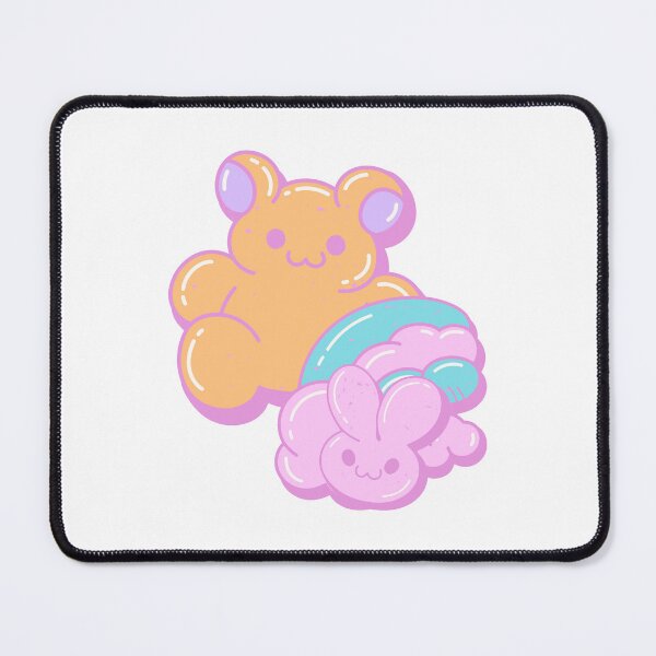 Item preview, Cute Bear and Bunny • Kawaii Animal Friends Design designed and sold by PupeCreativeArt .