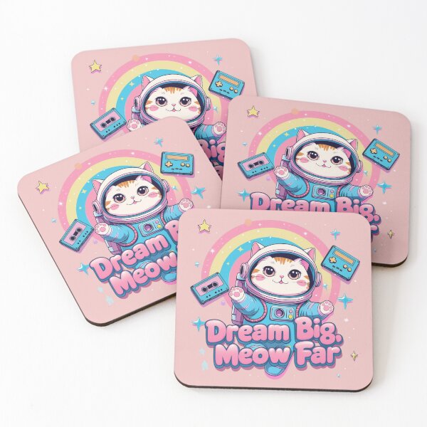 Item preview, Catventure - Retro Gaming in Space - Dream Big, Meow Far designed and sold by Nature's Palette.