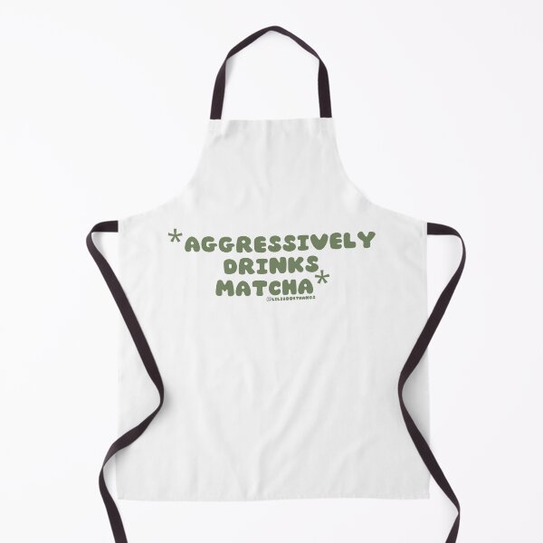 Item preview, *Aggressively drinks matcha*, v6c, green | by @lilsboobthangs designed and sold by lilsboobthangs.