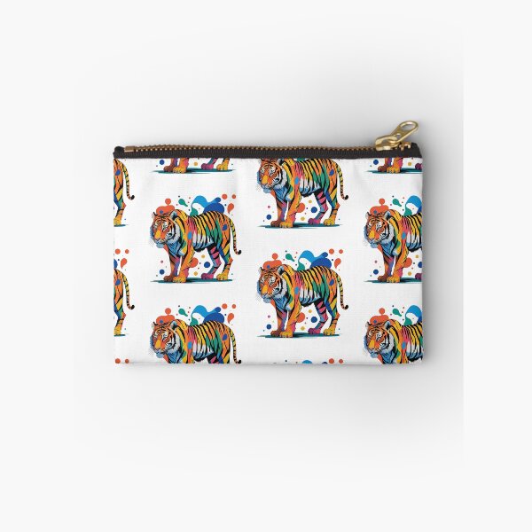 Item preview, Tiger in a Popcorn Jungle Splash! Because when you smell like popcorn, splash like Picasso, and sneak like a pro—it’s only fair your name sounds both classy and slightly snackable. designed and sold by dcohea.