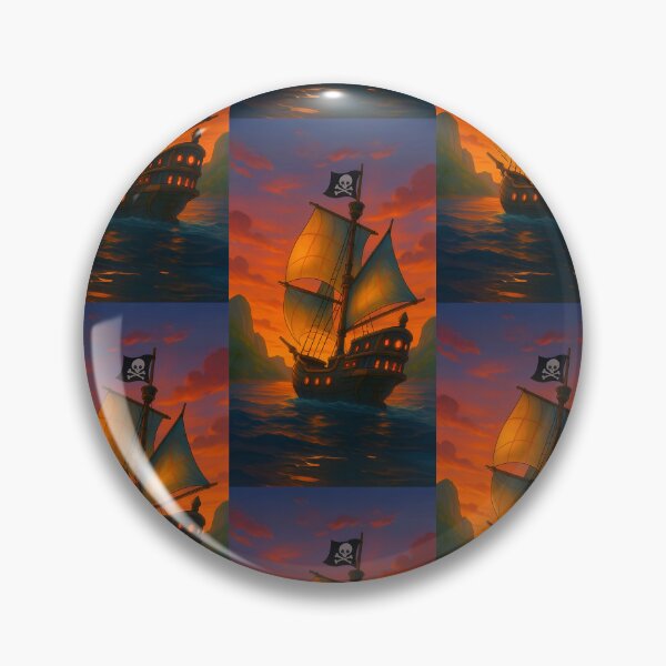 Item preview, Pirate Dream Voyage – Sunset Adventure designed and sold by CrisAidream.
