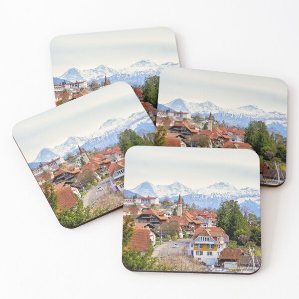 Item preview, Hilterfingen with Eiger, Mönch and Jungfrau designed and sold by beatbieri.ch.
