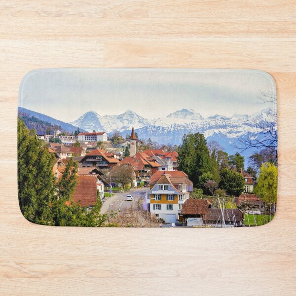 Item preview, Hilterfingen with Eiger, Mönch and Jungfrau designed and sold by beatbieri.ch.
