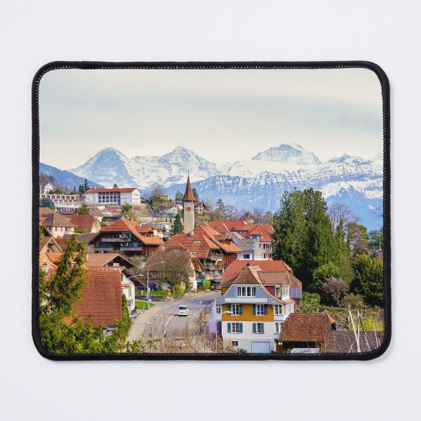Item preview, Hilterfingen with Eiger, Mönch and Jungfrau designed and sold by beatbieri.ch.