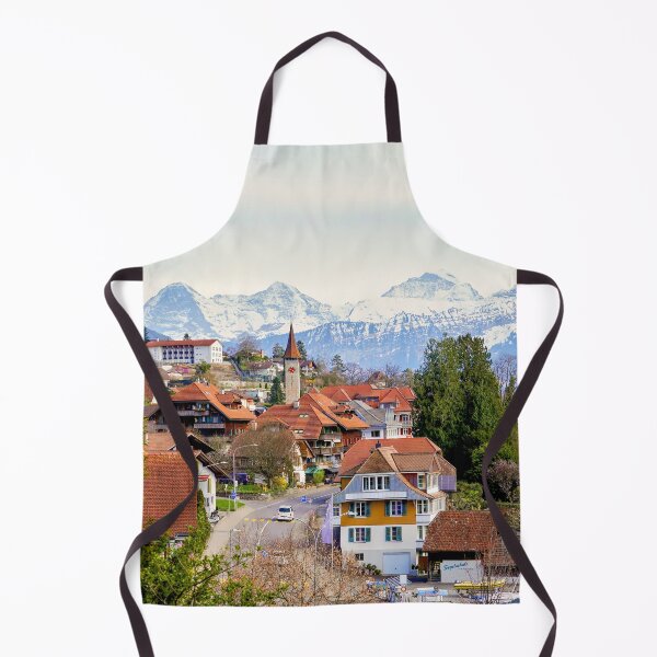 Item preview, Hilterfingen with Eiger, Mönch and Jungfrau designed and sold by beatbieri.ch.