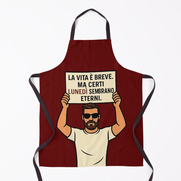 Item preview, La vita è breve. Ma certi lunedì… – IroniaeCo designed and sold by IroniaeCo.