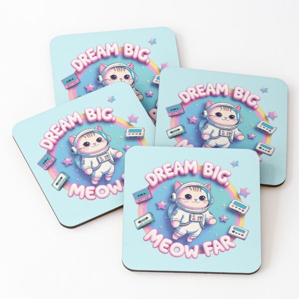 Item preview,  Catventure - Retro Gaming in Space - Dream Big, Meow Far designed and sold by Nature's Palette.