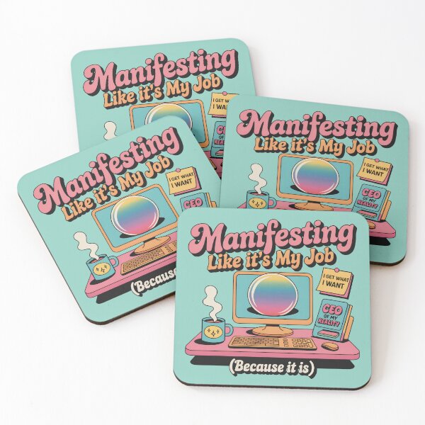 Item preview, Manifesting Like It's My Job designed and sold by CrypticHMystic.