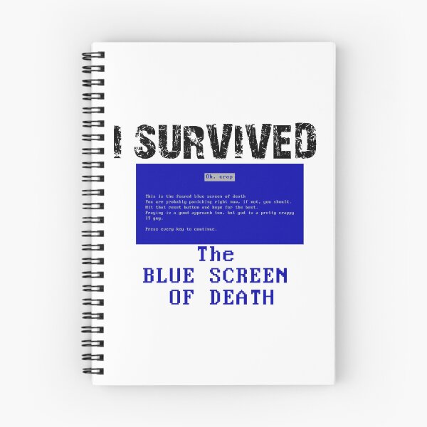Item preview, I survived the Blue Screen of Death designed and sold by ChiliPics.