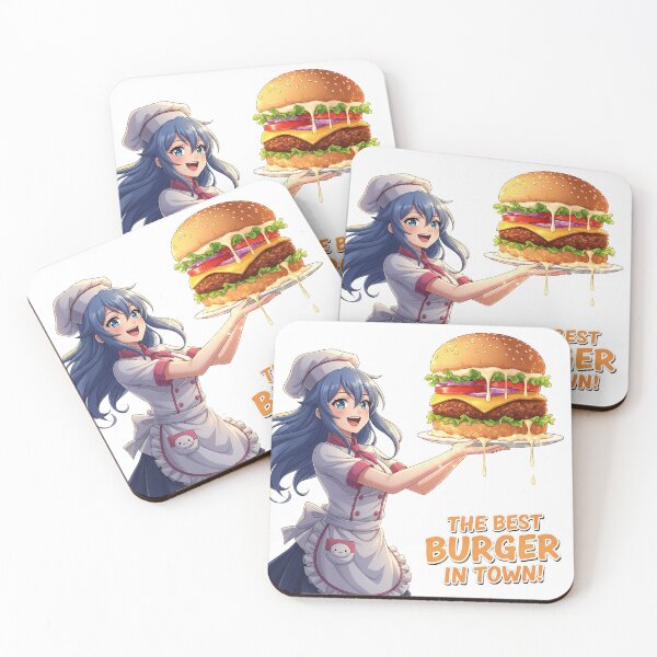 Item preview, Magic Anime Burger - The Taste of Happiness designed and sold by panchoflex.