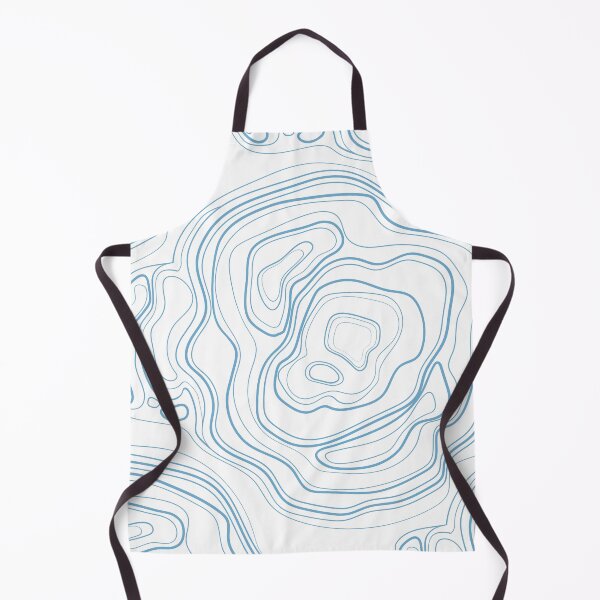 Item preview, Iconic sky blue Modern Aesthetic Abstract Retro pattern designed and sold by SWETA HALDER.