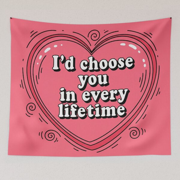 Item preview, I'd Choose You In Every Lifetime Eternal Love Heart designed and sold by Owcomm.