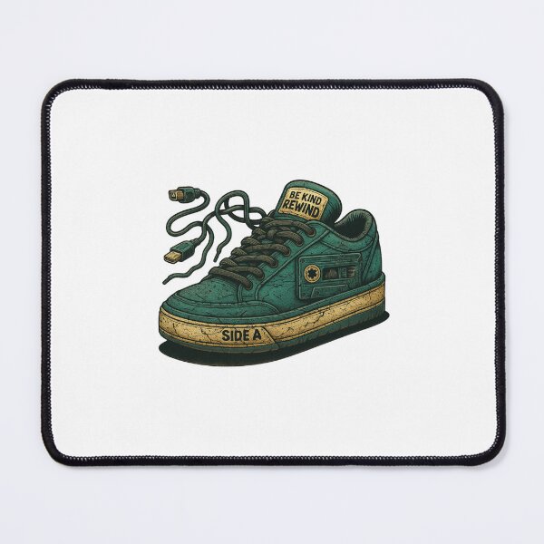 Item preview, Turbo Laced – Retro Cassette Sneaker Comic Art designed and sold by MasterShiffu.