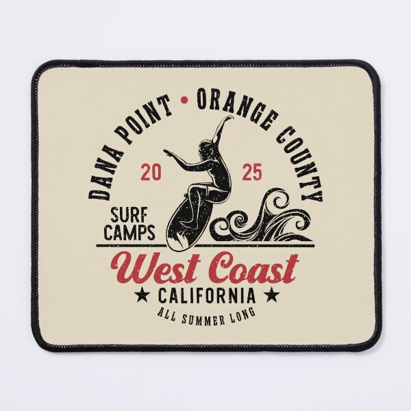 Item preview, Surfing Dana Point Surf Camp Orange County California designed and sold by eclecTEEq.